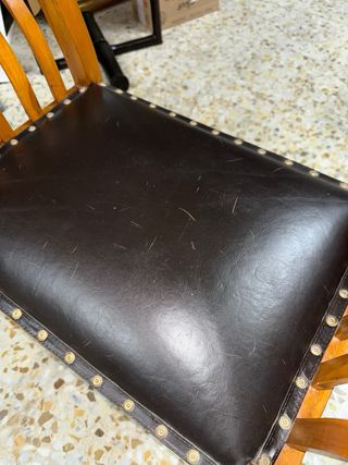 Banco descalzador madera marrón