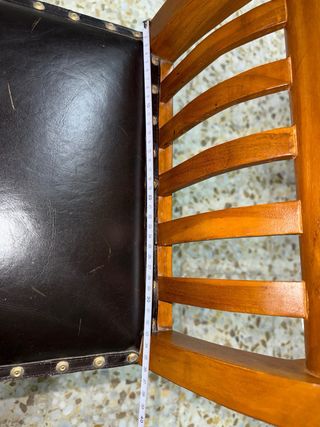 Banco descalzador madera marrón