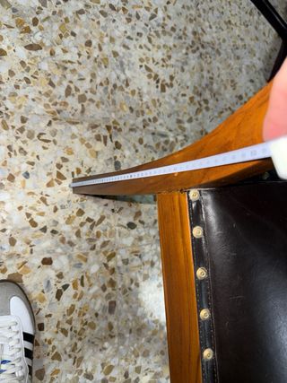 Banco descalzador madera marrón