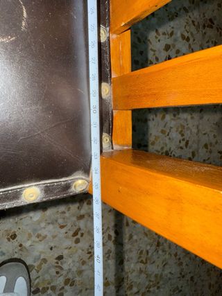 Banco descalzador madera marrón