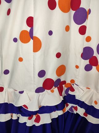 Vestido gitana lunares