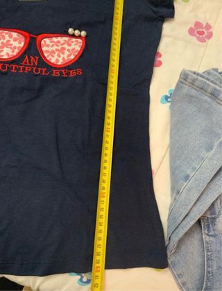 Camiseta ANANY + Vaqueros M