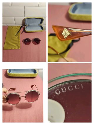 Gafas Gucci redondas - Auténticas