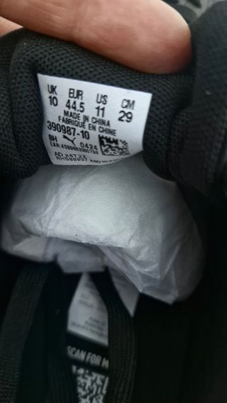Zapatillas Puma Negras