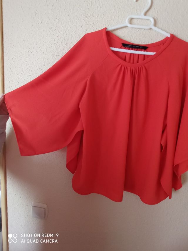 Blusa Zara roja
