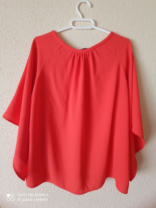 Blusa Zara roja
