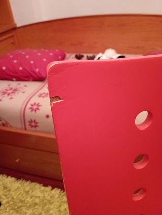 Silla escritorio . naranja