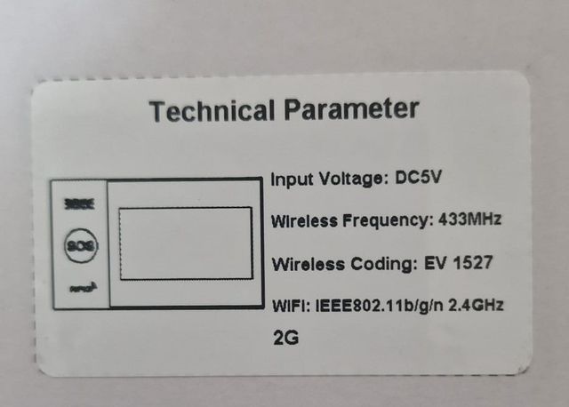 Allarme Euro Security Protect - Wifi - Tuya - GSM