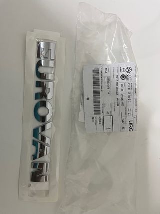 Logo Cromado Eurovan Volkswagen
