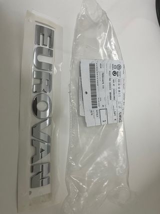 Logo Cromado Eurovan Volkswagen