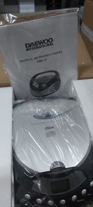 Radio CD Daewoo DBU-31 con USB