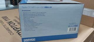 Radio CD Daewoo DBU-31 con USB
