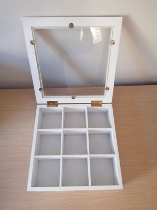 Caja organizadora té - 9 compartimentos