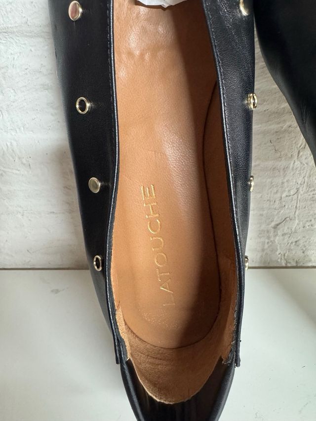 Merceditas Latouche negras, talla 38