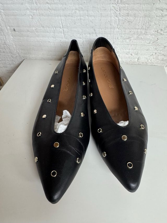 Merceditas Latouche negras, talla 38