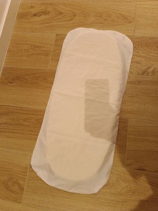 Mini culla con cesto in vimini per neonato: materasso e lenzuolo pro