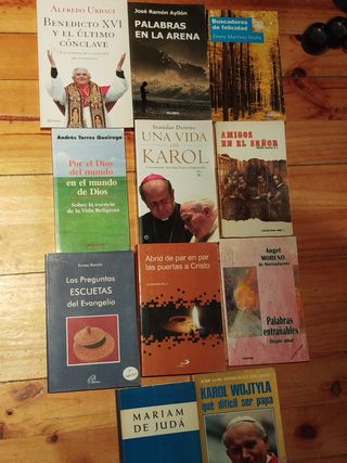 UNA VIDA CON KAROL y ➕ libros Religiosos