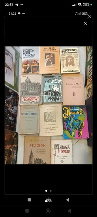 UNA VIDA CON KAROL y ➕ libros Religiosos