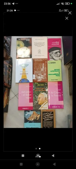 UNA VIDA CON KAROL y ➕ libros Religiosos