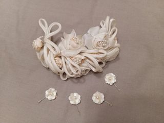 Vestido Novia clásico y Complementos Novia