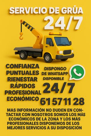 Servicio Grúa 24/7