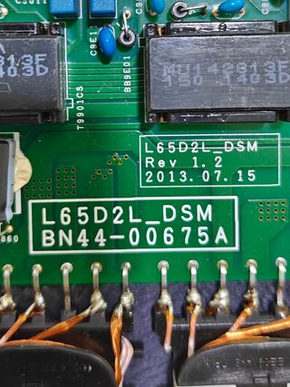 Placa fuente alimentación TV Samsung