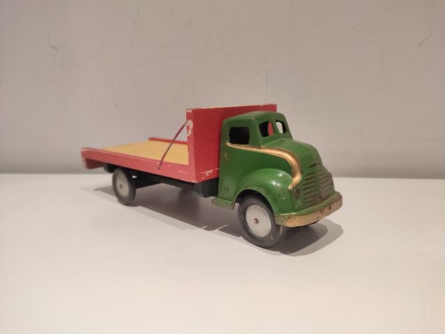 Camión de juguete de Madera antiguo