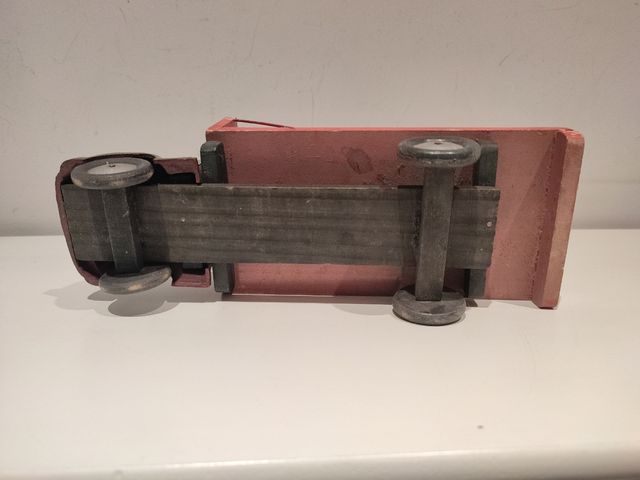 Camión de juguete de Madera antiguo
