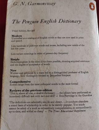 The English Dictionary (Dikshonari)