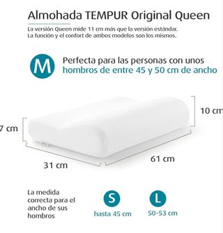 Almohada Cervical Viscoelástica Queen