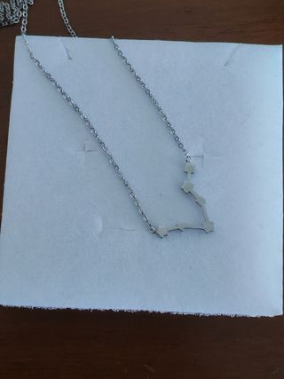 Collana Costellazione zodiaco Pesci 