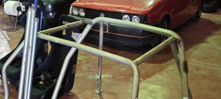 Baquets Sparco + Barra Antivuelco+ cinturones 