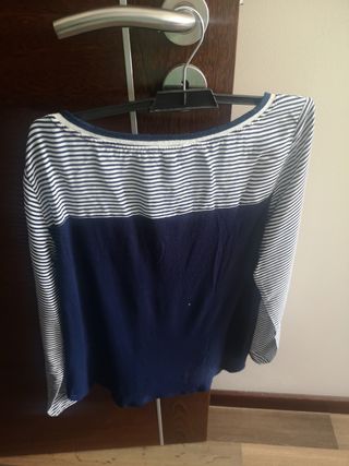 Blusa listrada Springfield - Tam 36