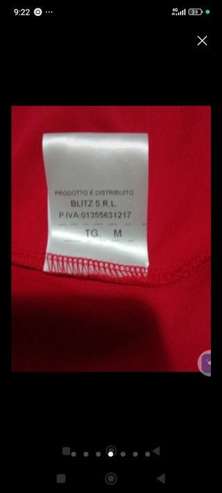 Vestito rosso estivo