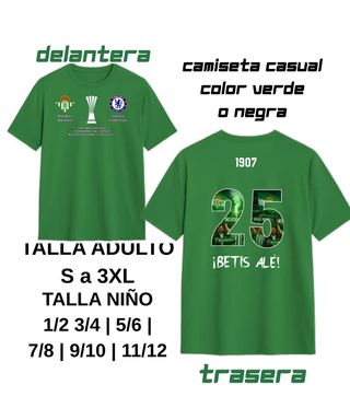 CAMISETA (10 DISEÑOS) y POLO BETIS FINAL 611092585