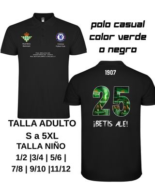 CAMISETA (10 DISEÑOS) y POLO BETIS FINAL 611092585