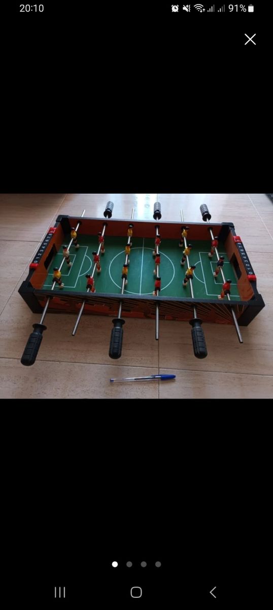 Futbolín de mesa - Buen estado