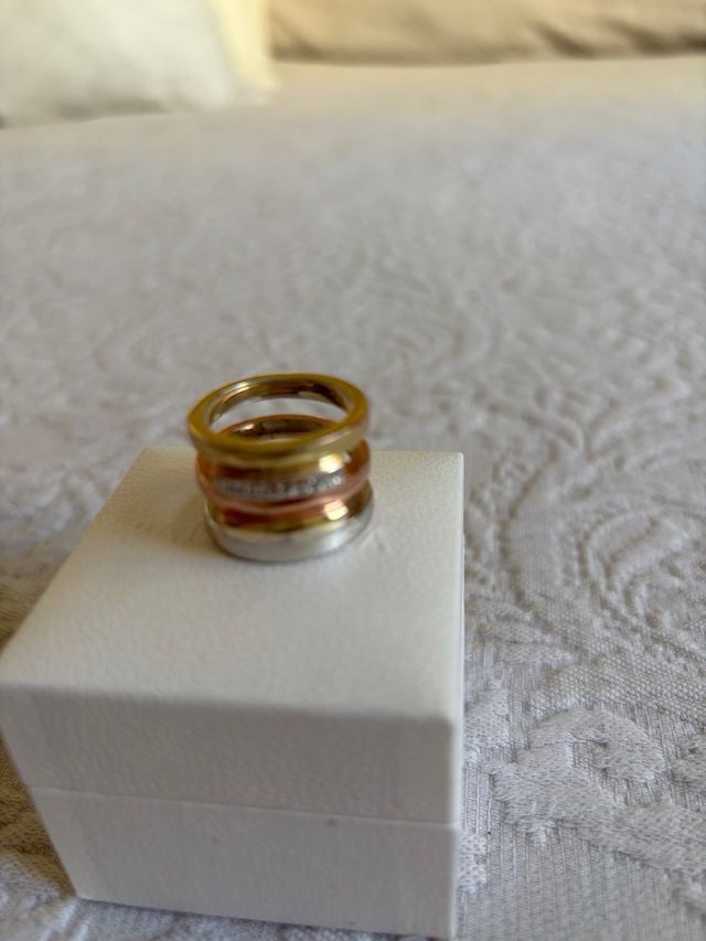 Anillo Bimba y Lola - Dorado y Plateado