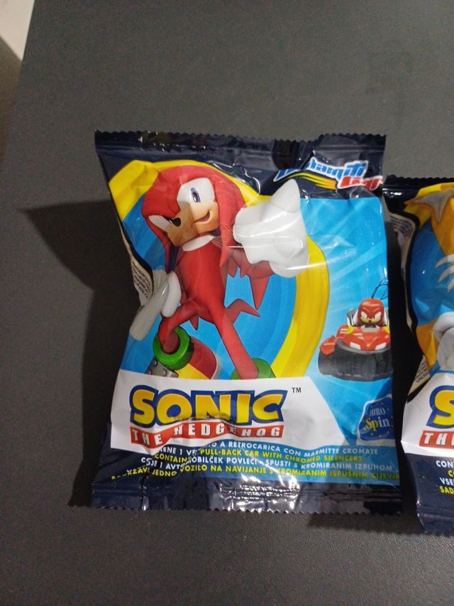 3 personaggi Sonic The Hedgehog