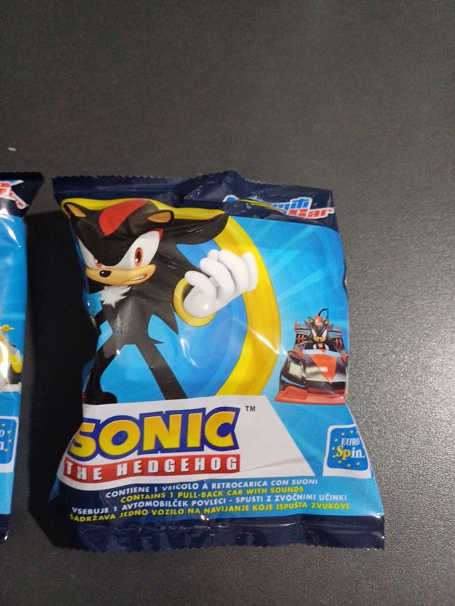 3 personaggi Sonic The Hedgehog