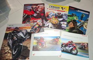 Depliant Moto Honda Kawasaki Aprilia e Yamaha