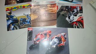 Depliant Moto Honda Kawasaki Aprilia e Yamaha