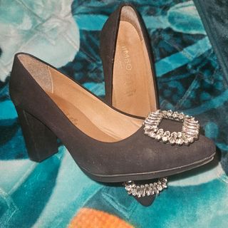 Zapatos Mimco negros tacón 40