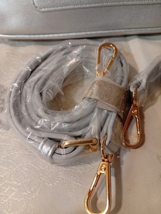 Bolso plata - Asa larga y corta