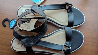 Sandalias negras mujer talla 39