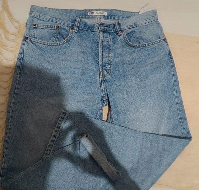 Jeans Zara blu - Tg. L