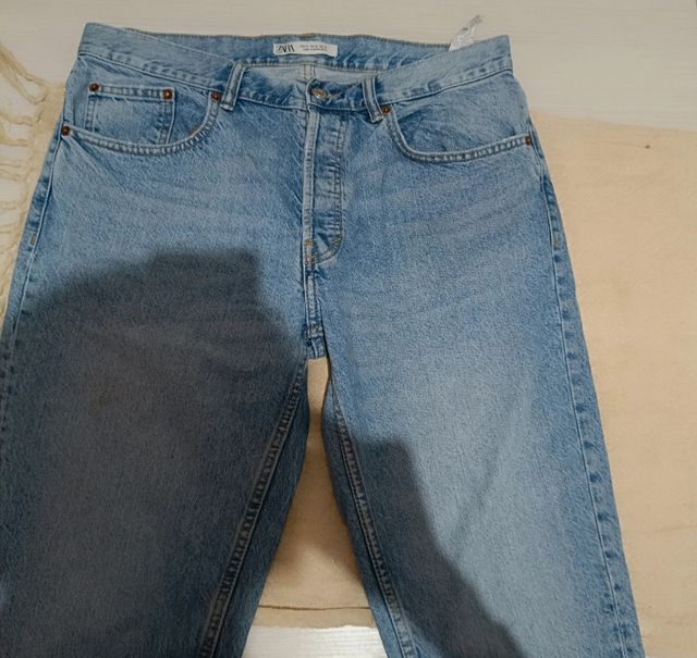 Jeans Zara blu - Tg. L