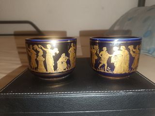Tazas Cerámica Griega 24k Oro