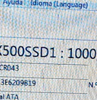 Monitor ACER AL1916W 19" funcionando (*Leer Nota)