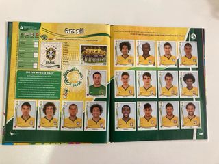 Álbum Panini Mundial Brasil 2014 tapa dura- Panini